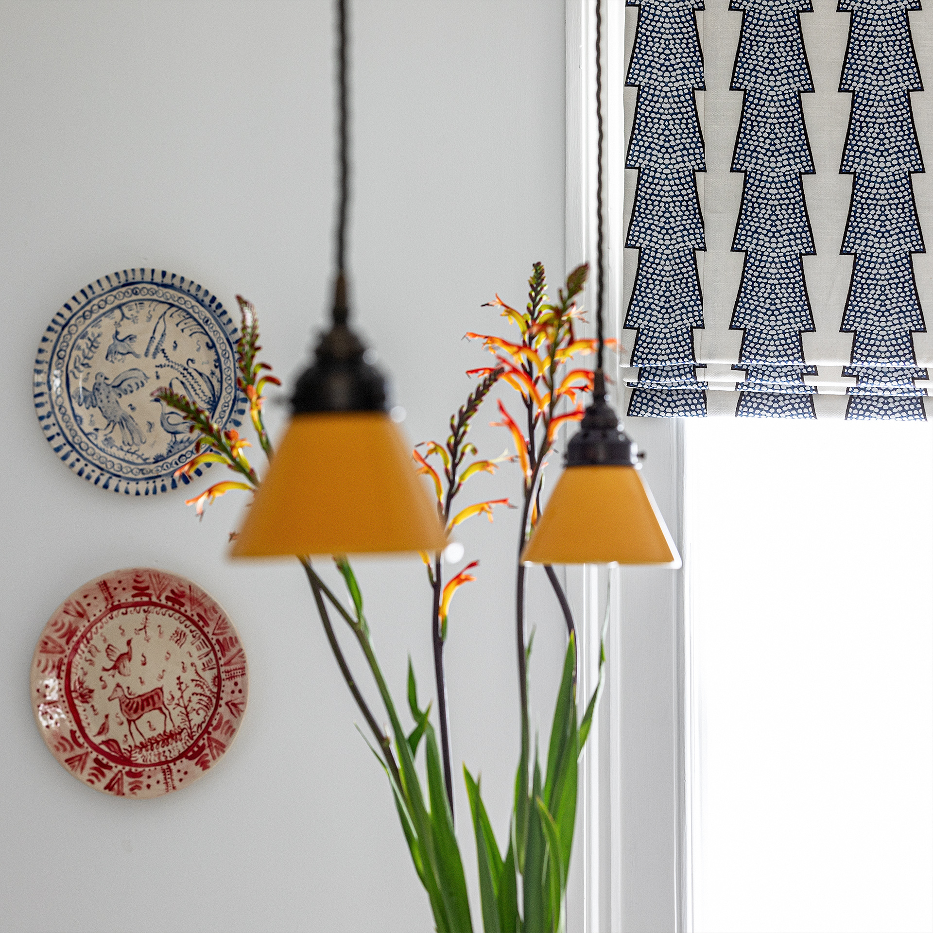 Ovington Street | Plates Hanging on the Wall | Angel O'Donnell