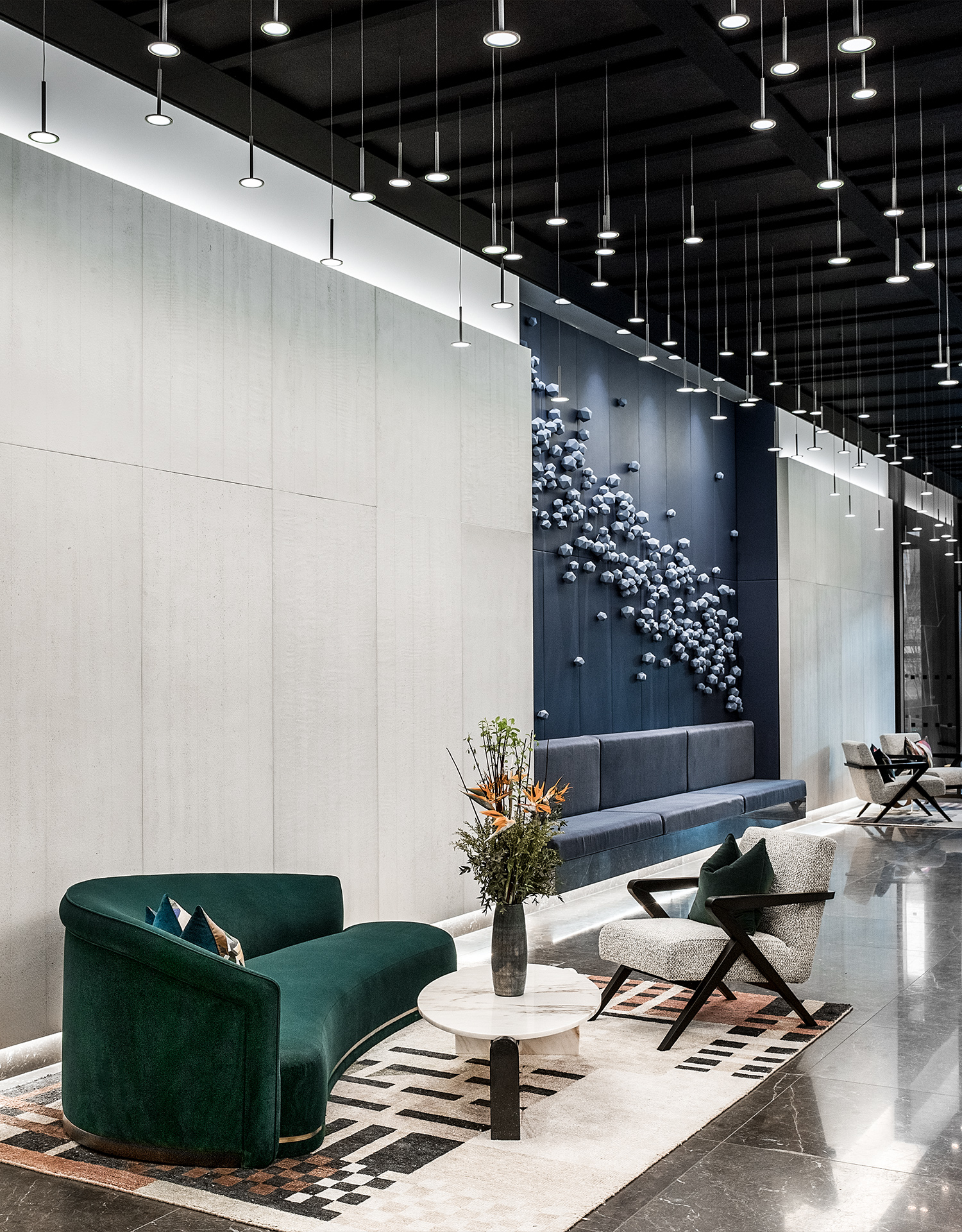 10 George Street | Reception Area | Angel O'Donnell | Canary-Wharf