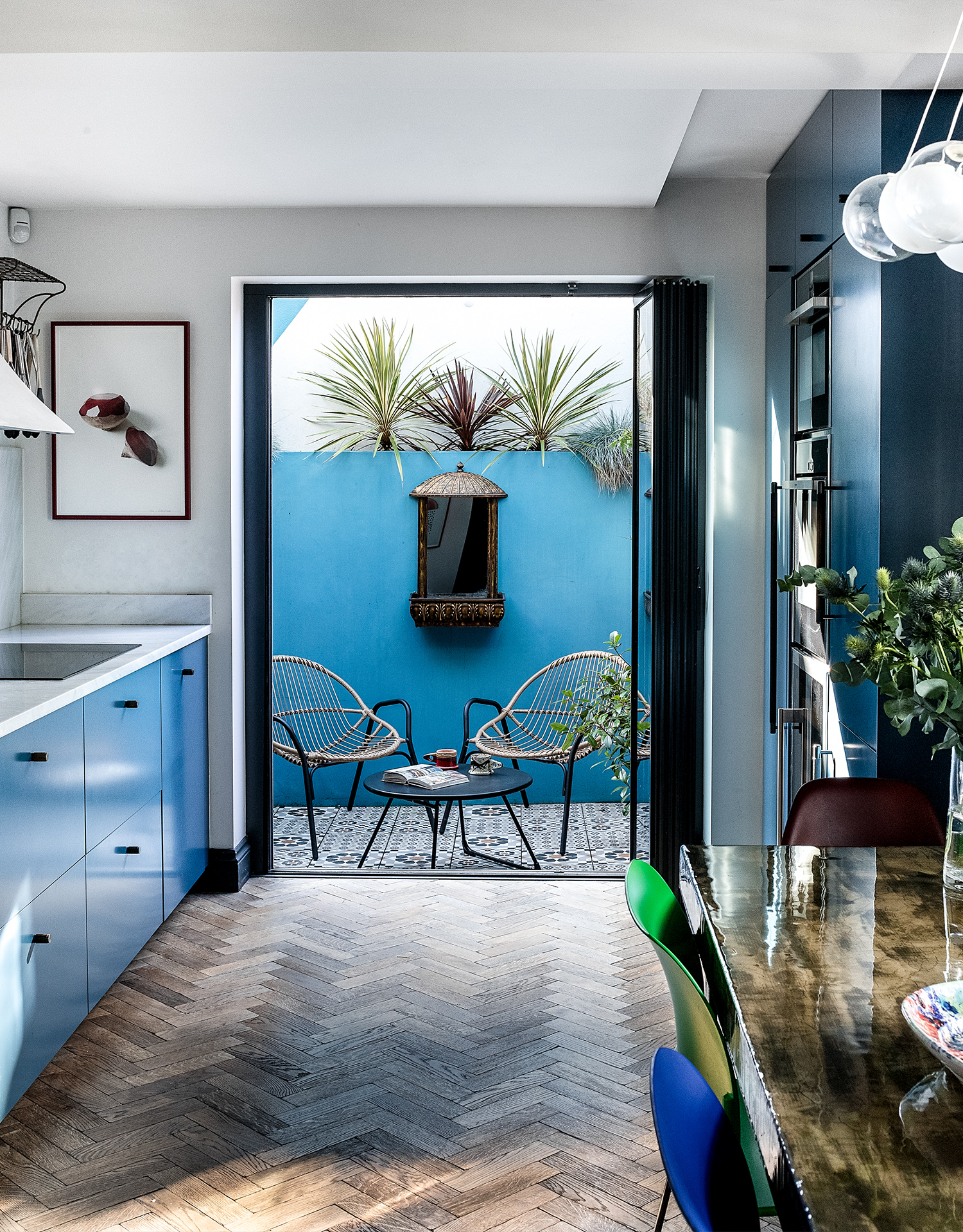 Brixton | Kitchen with Terrace View | Angel O'Donnell