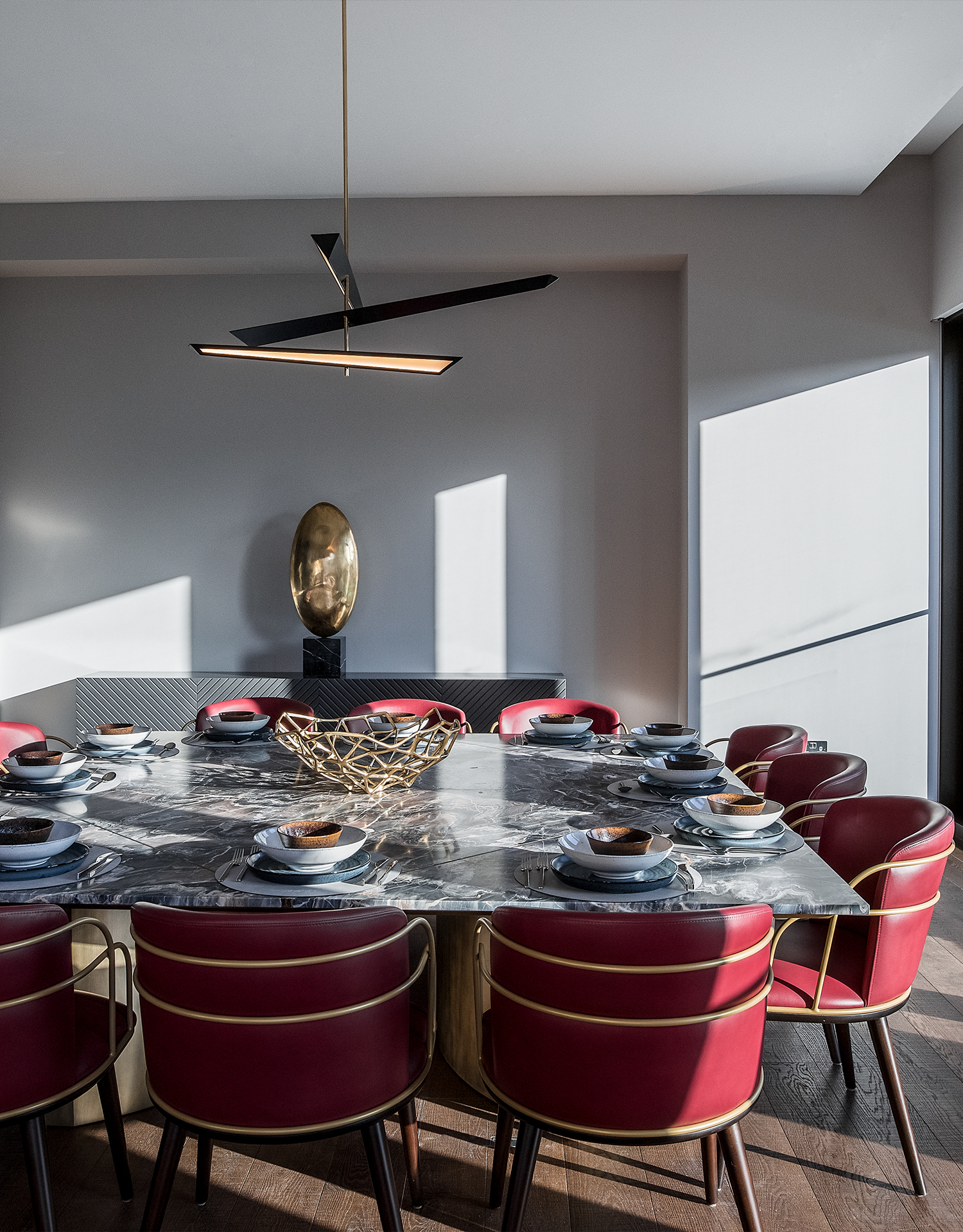 10 George Street | Set Table | Angel O'Donnell | Canary-Wharf