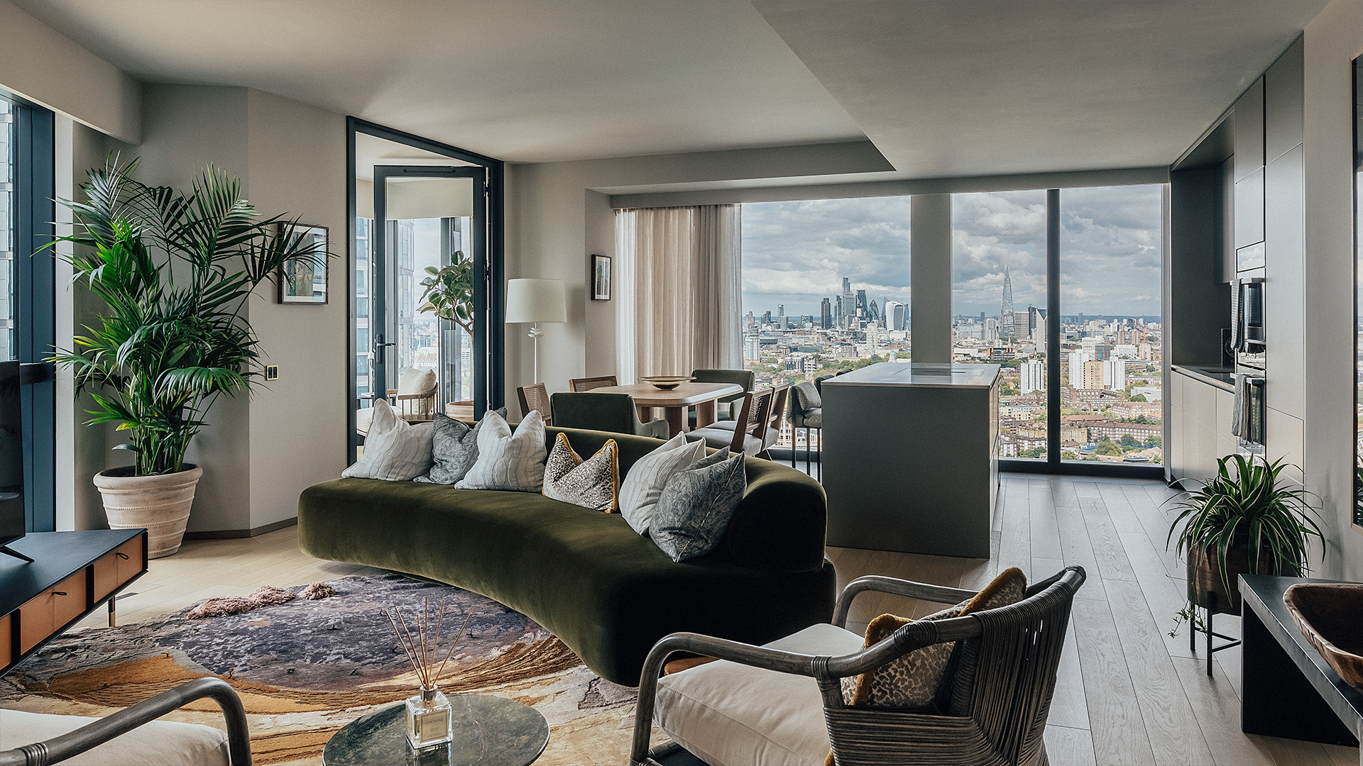 Park Hyatt Residences living room | Angel O'Donnell | Interior Design London