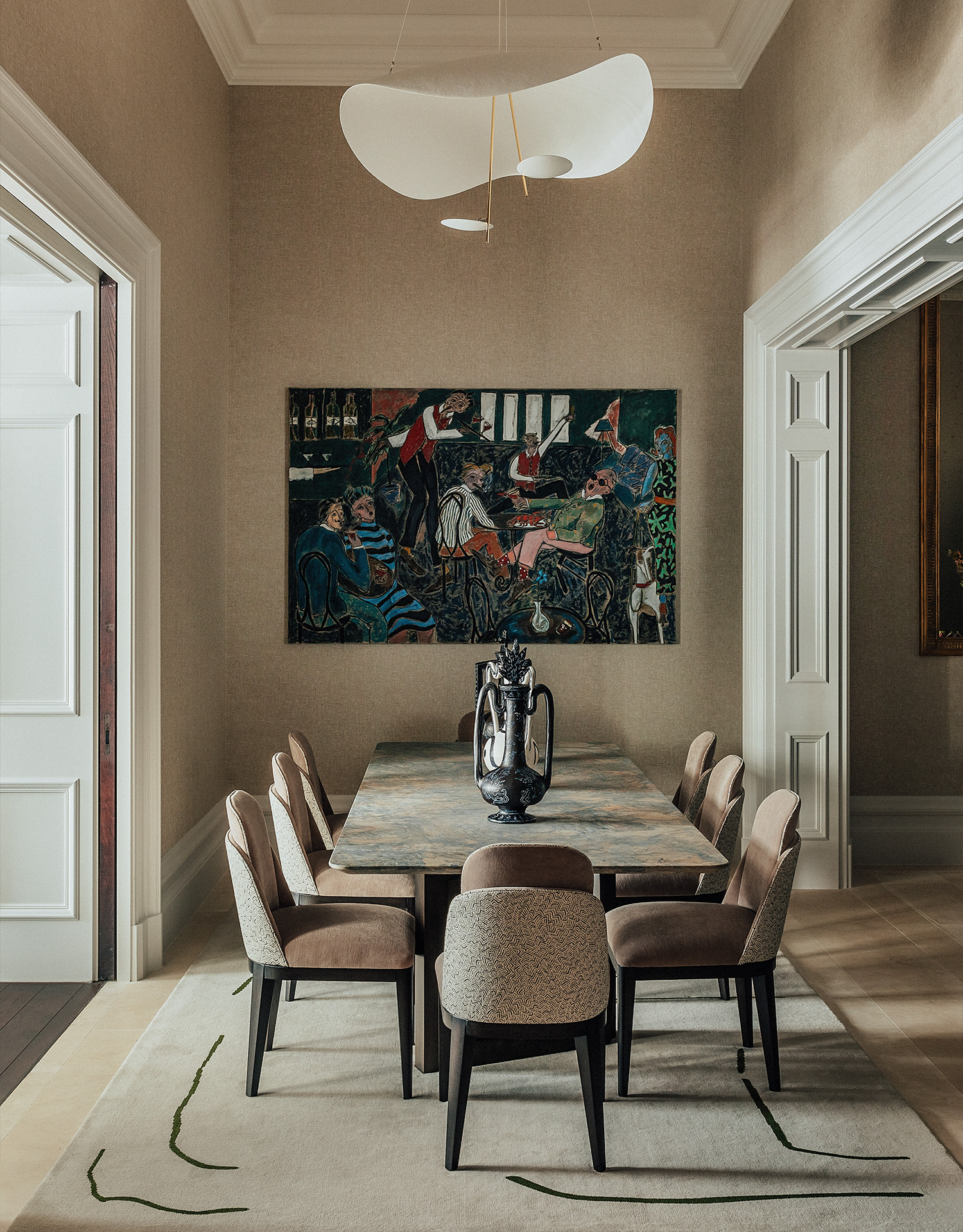 The OWO | Pared back dining room | Angel O'Donnell | Whitehall