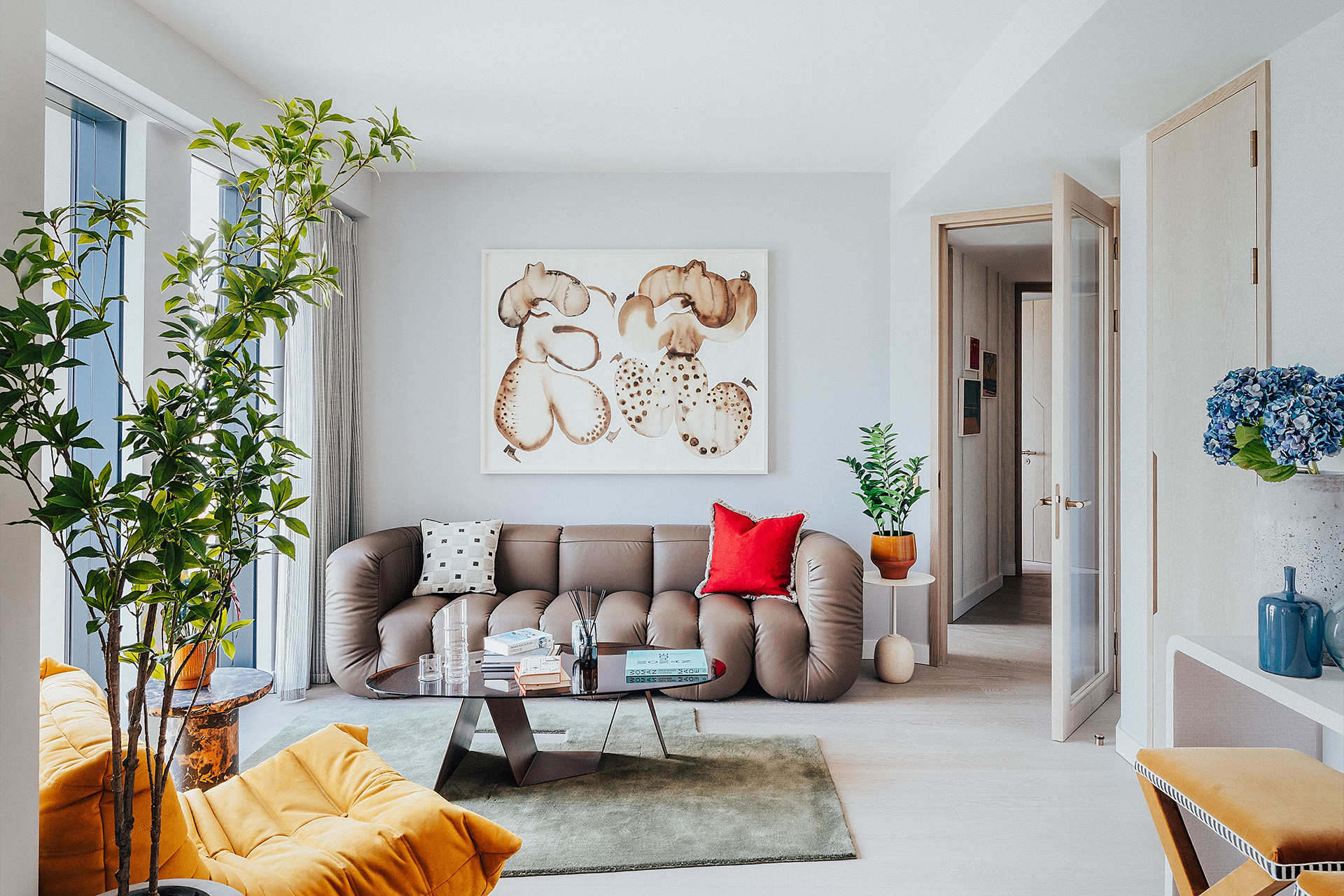 River Park Tower | Characterful Living Room | Angel O'Donnell | Nine Elms