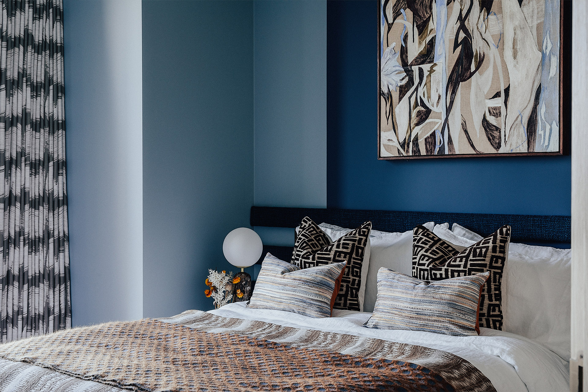 River Park Tower | Calming blue textures | Angel O'Donnell | Nine Elms